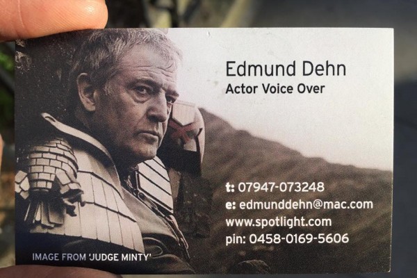 Edmund Dehn (Actor / Voice Over)
